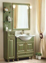Wooden bathroom furniture