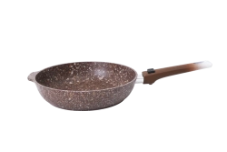 Cast aluminium frying pan 280mm (non-stick) TM Kukmara, with removable Bakelite handle, without lid, line