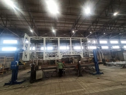 Tram car frame 71-421P.10.13.000