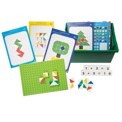 Numbers and Mosaic" cube set