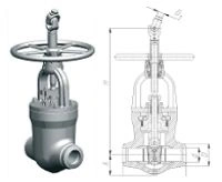 Gate valve 1126-150-ZZ