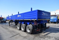 Flatbed semi-trailer, UZST brand, type 9178, modification 9178-0000017