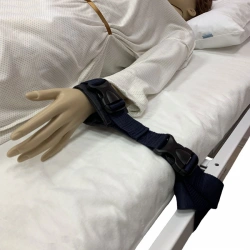 Padded arm restraint strap