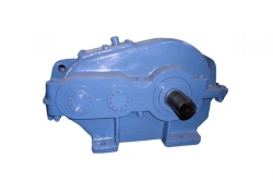 Cylindrical horizontal two-stage gear reducer with Novikov's gearing CDND-315, CDND-400