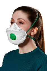 Filtering half-mask for protection against aerosols with additional protection against vapours and gases "Respirator "Lepestok-4