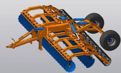 Modular disc harrow BDM-6x2P