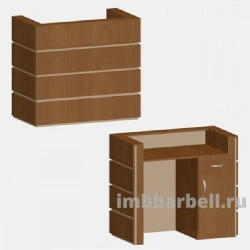 Wooden furniture. Rack frame