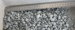 Crushed stone from dense rocks for construction works of 5-15 mm mixed fractions from metamorphic rock - Novok amphibolites