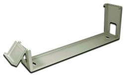 Bracket for mounting 19" equipment on the wall