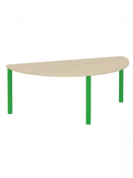 Children's semi-circular table 460 / green