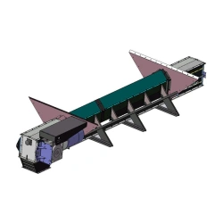 Scraper conveyor KC-V300/SH1-5 (100 t/h) 5 m