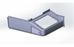 Engine compartment catwalk trim assembly 5299-401P-5602023