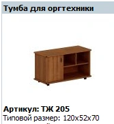 "Prestige" Office equipment cabinet Article No. TZ 205