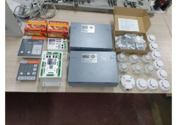 Automatic fire detection and warning system for head carriage of electric trains EGE2Tv