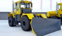 Universal wheeled bulldozer "Kirovets" K-703MA-DM-15