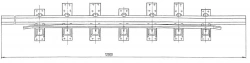 Cross rail with counter rail of the project 2766.05.000-01
