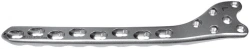 Distal femoral plates RS 5,0, right and left, article number 431.5XX R/L