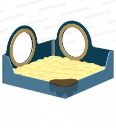Children's play equipment - sandpit Romana 115-01.49.00