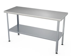 Carving table with side SR-2-P (solid shelf)