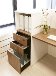 "PROFIQUADRO" drawer frame unit for reception desk (documents-documents), left, article KV 420.