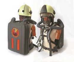 Compressed oxygen breathing apparatus PTS "OXI Firefighter".
