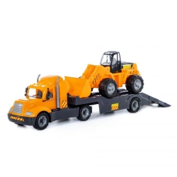 "Mike", Trailer Car + Loader Tractor (in net), item 55743