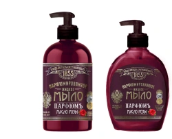 Liquid soap "Krestovnikov Brothers' Factory Jubilee. Perfume Rose Oil"