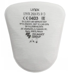 Aerosol filter UNIX 203 P3 R D