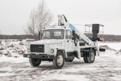 AGP-14T autohydro lift GAZ-33098 14M 200/250KG 8.4M