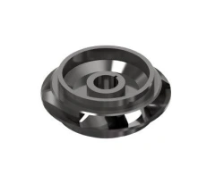 Working machine-support wheel, compression, D2400N, shaft 0.68", type ARZ, Niresist / IMPELLER: BRG HSG, D2400N, .68, ARZ, N