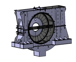 Casing of mill-fan MV 3850/1150/460