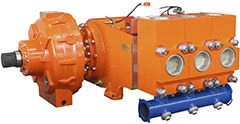 Triplex plunger pump CIN64