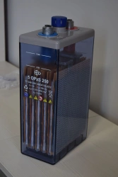 OPzS series stationary lead-acid batteries