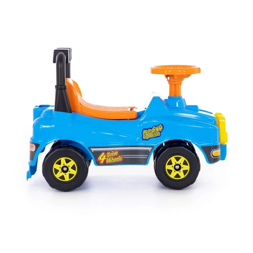 Bright Blue Jeep Ride-On Car for Kids, Model 62840