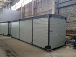 Container for packing of engines