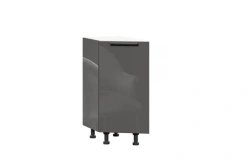 Gerda Anthracite LD.279290.000 Front set for kitchen cabinet 350 end (Anthracite gloss )