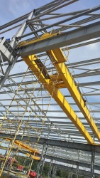 Overhead electric double girder overhead suspension cranes (KMP2) with load-carrying capacity up to 50 tonnes inclusive