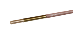 Copper stranded wire with high-strength enamel and block polymer insulation for operating temperatures up to 100 C and operating