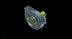 Smoke pump without running gear