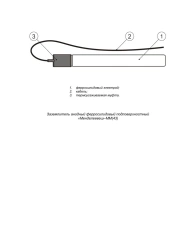 Anodic ferrosilide subsurface earthing electrode "Mendeleevets"-MM(43)