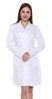 Women's working smock No. X-123 for protection against general industrial pollution and mechanical actions (abrasion), of polyes