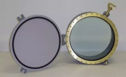 Round onboard portholes