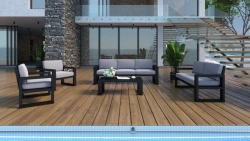 Outdoor furniture made of aluminium, "Madison" collection