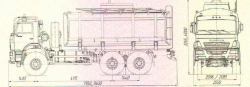 UST 54535Y tanker truck and modifications: 54535Y-01, 54535Y-02, 54535Y-03, 54535Y-04