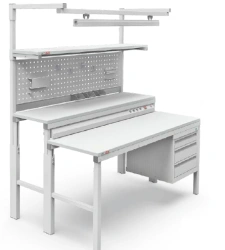 Industrial specialised metal furniture of CASCADE series complete with additional equipment SKP models