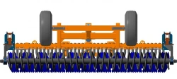 Modular disc harrow PM-4x4/09