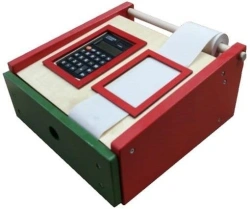 Cash desk.
