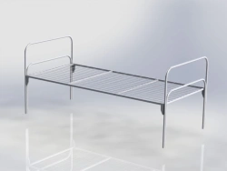 Metal bed