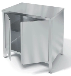 Shipboard metal furniture. Galley table RBPG