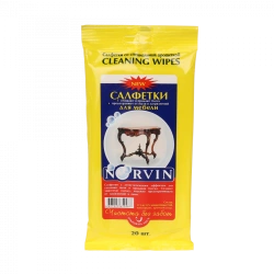 Wet wipes with special impregnation for furniture "Norvin"